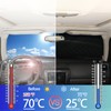 Windshield Snow Cover Compatible with Hummer H3 2005-2009, Car Snow