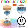 PATIKIL 15 Minute Sand Timer, 2 Pcs Wooden Sand Watch