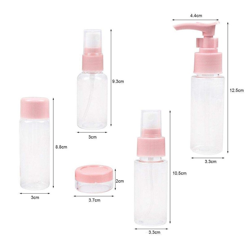 Right Products Travel Bottle Set Toiletries Liquid Containers for Cosmetic