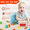 Adena Montessori 4-in-1 Play Kit Box for Infants,Toddlers and Babies