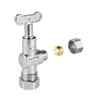 EFIELD 1/4-Turn Loose Control Key Angle Stop Valve 1/2" Nominal