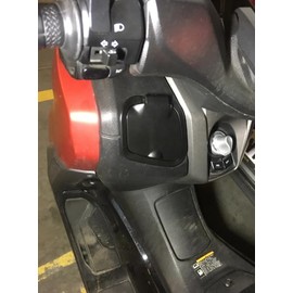 Tool Box Storage Lid ABS Side Pocket Protective Cover Charger Waterproof Cap Compatible with Yamaha NMAX125 NMAX155 NMAX 125 155 V1 V2 N-MAX 2020 2021 2022 2023