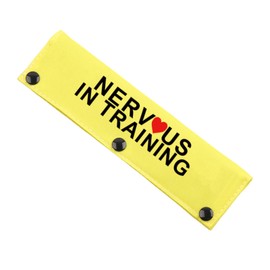 JXGZSO in Training Nervous Anxious Dog Leash Sleeve Dot Not Pet Working Dog Leash Sleeve Service Dog Leash Wrap (NERVOUS in TRAIN DLS)