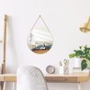 LONGWIN LONGWIN Hanging Wall Circle Mirror Decor Gold Geometric Mirror