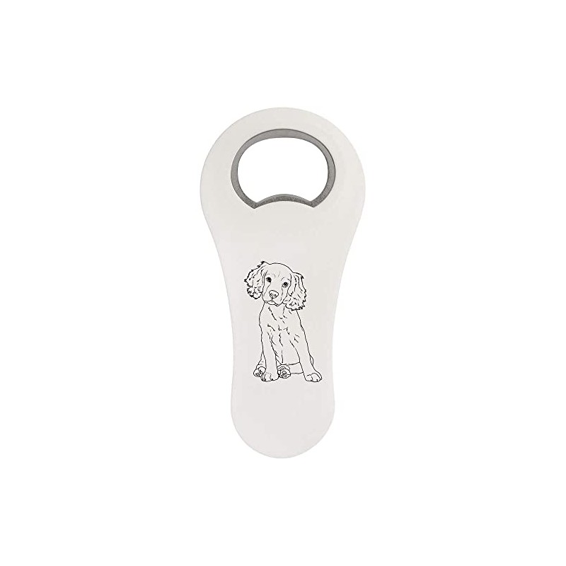 Azeeda 'Cocker Spaniel Puppy' Bottle Opener Fridge Magnet (BO00067669)