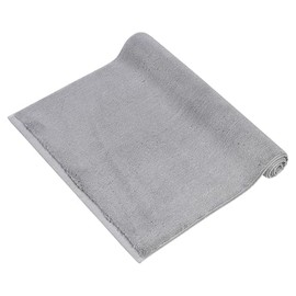 herzbach home PURA Premium Bath Mat 60 x 90 cm Extra Large 100% Cotton Extra Soft Bath Mat Colour: Silver Grey