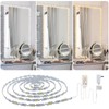 ZOKON 13ft/4M Led Vanity Mirror Lights Kit - Bendable, No