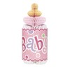 Unique 61721 Baby Shower Honeycomb Feeding Bottle Centerpiece | Pink