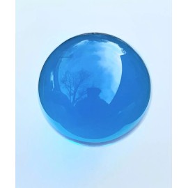 Dr. Bob's Magic Shop Acrylic Contact Juggling Balls 90mm - Single Ball Performance - 9 Colors! - Blue