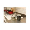 Airtight Glass Canister Storage Container Air Reducer Slim Medium 900cc