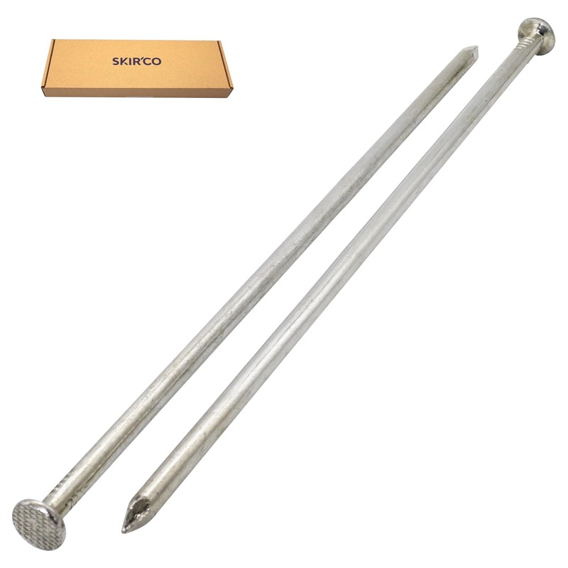 SKIR'CO (Pack of 6) Galvanized Construction Nails 8.0 x 300mm