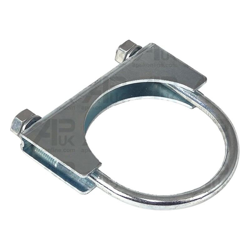 APUK Exhaust Silencer Pipe Tube Saddle Clamp 83mm Replacement for