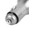 Car Charger Metal Digital Display Short Circuit Protection Fast Charging