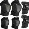【Japanese Impact Test Clear】MoonWalk Protector Set for Kids/Adults, Wrist/Elbow/Knee 6-Piece