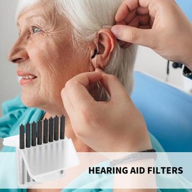 Oiieco Hearing Aid Wax Filters, Hearing Aid Cleaning Tool Accessories