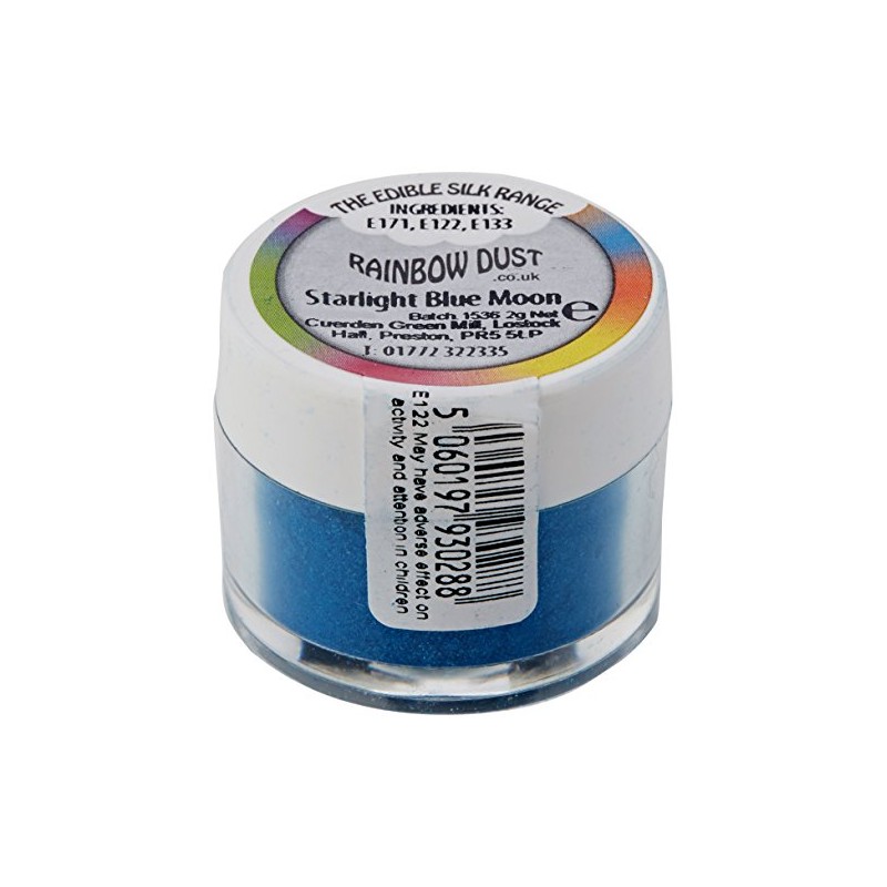 Rainbow Dust Edible Silk Starlight Blue Moon Loose Pot 2