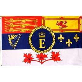 Canada Royal Standard Flag - 3 foot by 5 foot Polyester (NEW)