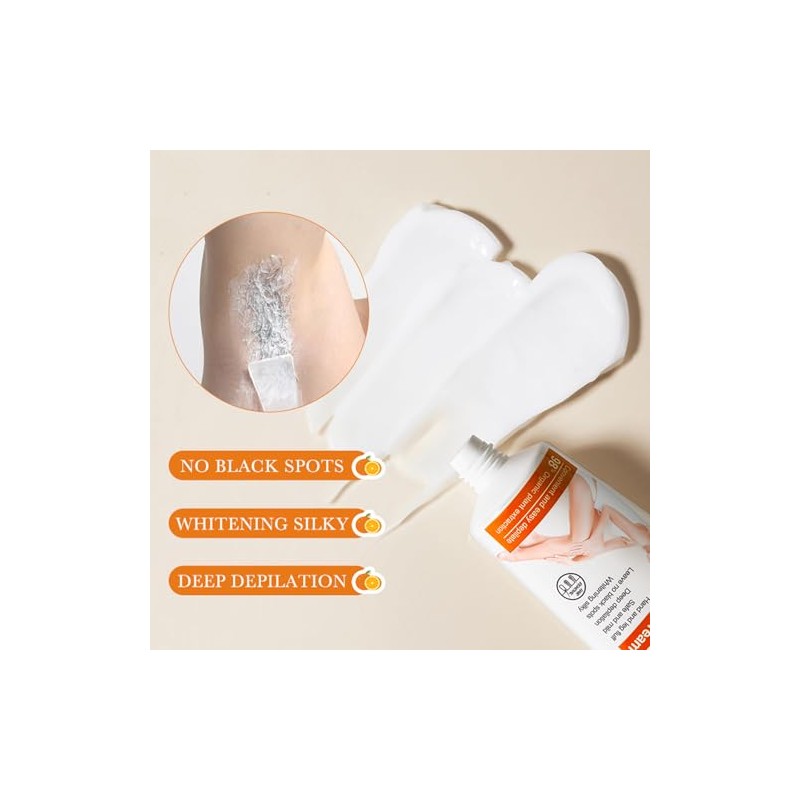 Bluemega Crema Depiladora de Vitamina C para Mujer
