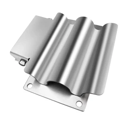 Neowah SH675SS Stainless Steel Tool Rack Holder, Heavy Duty Mount for Trucks, Trailers, Garage Walls, Holds Shovels, Rakes, Hand Tools