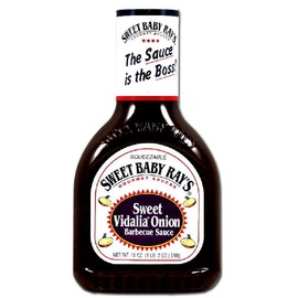 Sweet Baby Rays Vidalia Barbecue Sauce 18 Ounce, Pack of 6