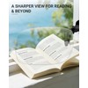 TERAISE Reading Glasses Clip On Magnifiers for Eyeglasses, Blue Light