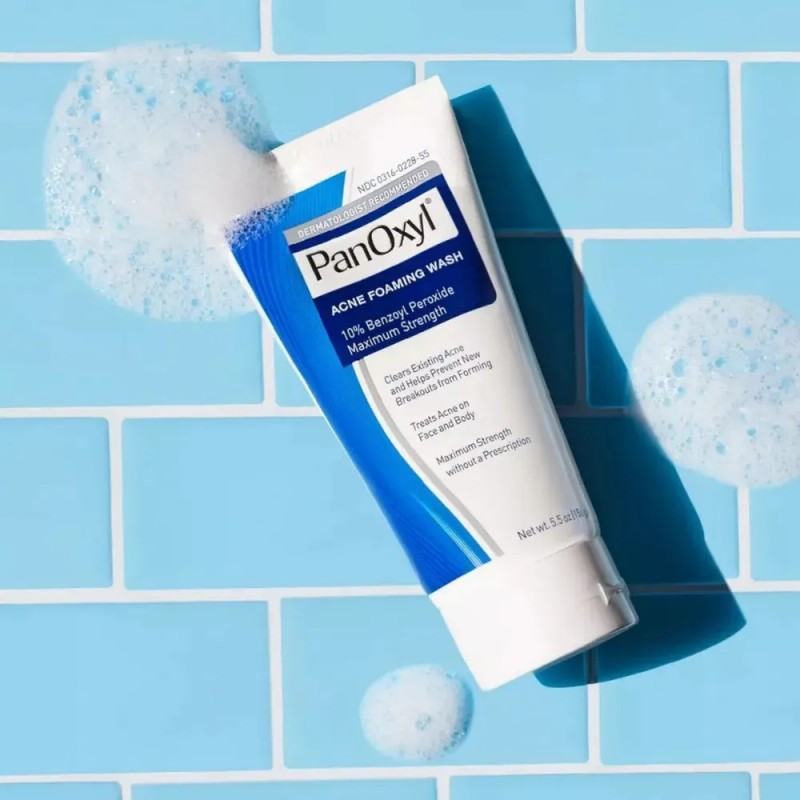 Jabón Espumoso Panoxyl Acne, Peróxido De Benzoilo, Maxi