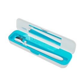 UWTLFCE Toothbrush Covers, UV Portable Toothbrush Holder,Sanitizers Cover Travel Toothbrush Box Case with Holder for Household and Travelling or Business Trips