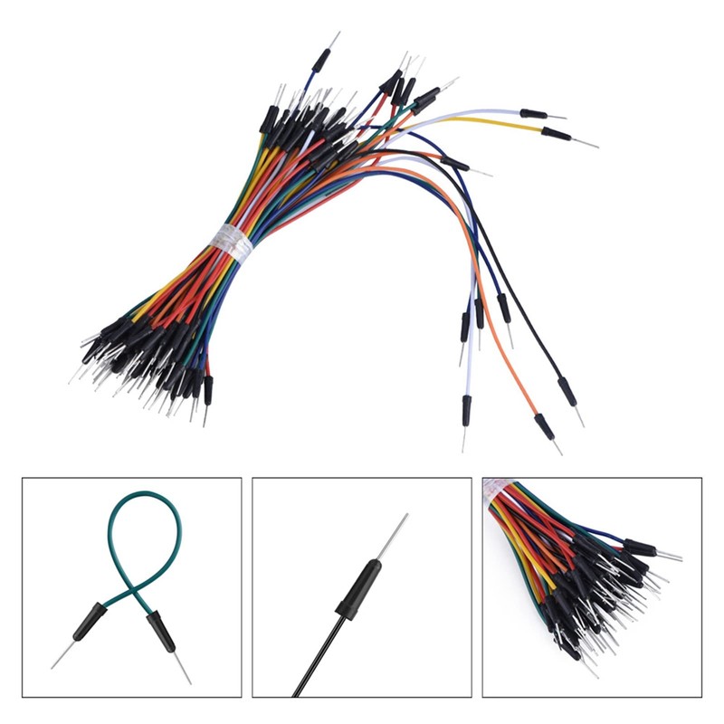 Risegun Jumper Wire Cable Breadboard Jumper Cable Flexible Jumper Wires
