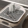 com-four® Sink Insert with Handles, Insert for the Sink, Square