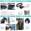 HNGR-02 Car Headrest Hanger Grip Gray