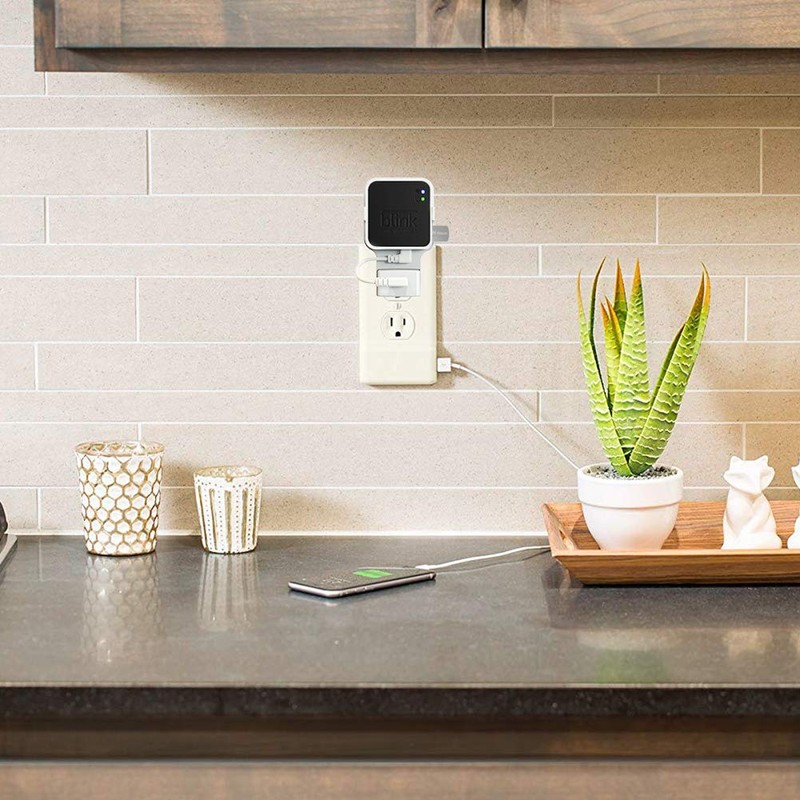 256GB USB Flash Drive and Outlet Mount for Blink Sync