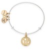 Alex and Ani Womens Initial B Charm Bangle