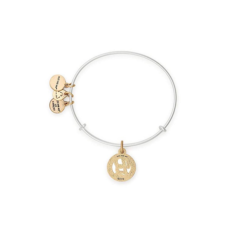 Alex and Ani Womens Initial B Charm Bangle