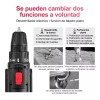 Lumoku Kit Taladro Inalámbricos Desatornillardor Electrico 42v 3/8