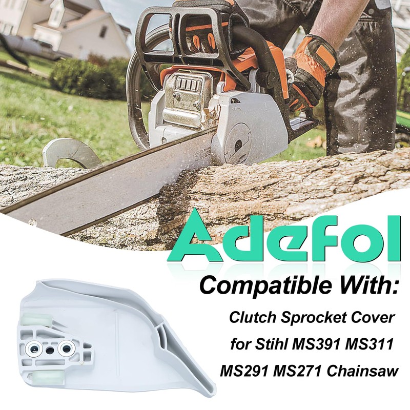 Adefol Clutch Sprocket Cover for Stihl MS271 MS291 MS391 MS311
