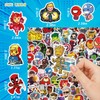 200PCS Cool Character Stickers for Water Bottles Skateboard Luggage Laptop