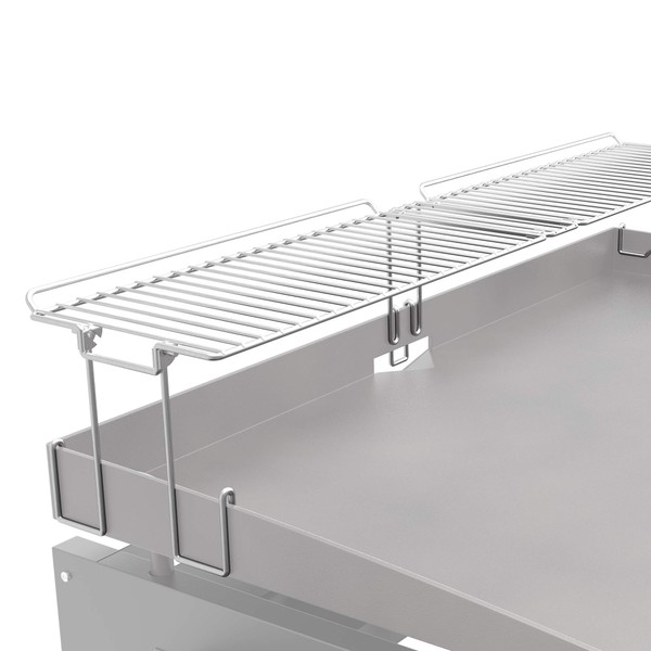 Yukon Glory™ Griddle Warming Rack - Designed for Blackstone Griddle 36" 1825 - New & Improved Design, One-Step Clip on Attachment (Not for Pro-Series)