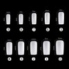 Full Cover Acrylic False Nail Tips, 500PCS Fake Nail Shape