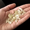 Gold Stone Lemon Quartz Pebble Stone, Medium Size, 3.5 oz
