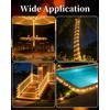 Solar Rope Lights Outdoor, 2 Packs Total 144FT 400LED Solar