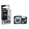 Casio XR-12WES Label Printer Tape - Label Printer Tapes (1
