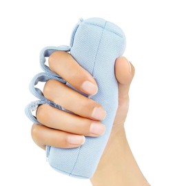Palm Grip Finger Contracture Cushion with Finger Separator, Finger Contracture Grips Cushion Finger Splitter Palm Anti Flaw Ulcer Pad Hand Grab Bar, Hand and Finger Contracture C