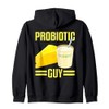Lustiges Probiotisches Kerl Outfit Probiotika Trinken Darm Gesundheit Männer Kapuzenjacke