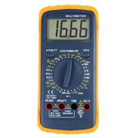 Duratool D03145 Automotive Digital Multimeter, 600V AC/DC,Black