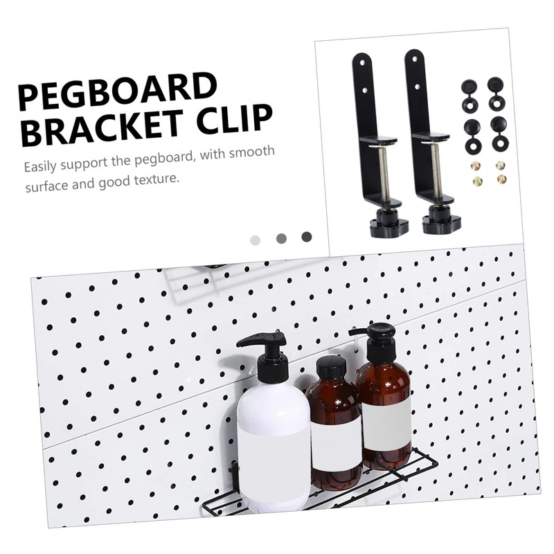 Gatuida 2 Sets Pegboard Hook Clips - Perfect for Organizing