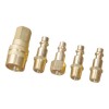 Lion Tools Kit 4 Conectores 1 Cople Para Compresor De