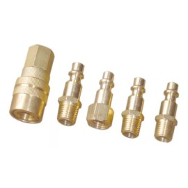 Lion Tools Kit 4 Conectores 1 Cople Para Compresor De Aire Lion Tools