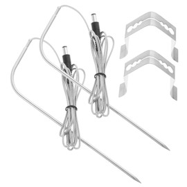 MAGICLULU 1set Barbecue Meat Thermometer Probe Replacement for Accurate Cooking Compatible Lightweight and Compact Design for Oven and Grill Use
