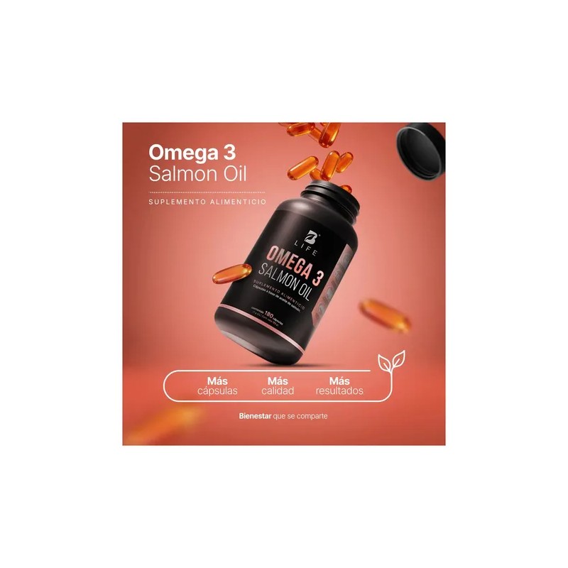 Omega 3 Aceite de Salmón (epa - Dha) 180 Cápsulas