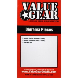 Value Gear 1/35  Hesco Barriers 1 Yard Cubes 25 Pieces - Value Gear Details DP008